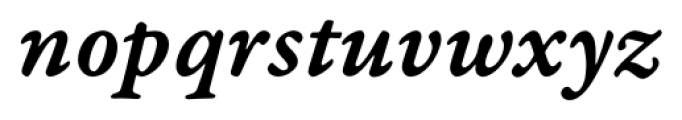 Garamond Premier Pro Caption Semi Bold Italic Font LOWERCASE