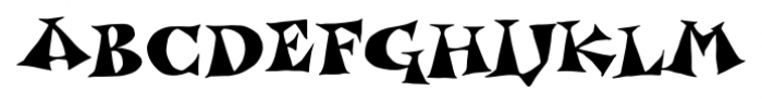 Garash Regular Font UPPERCASE