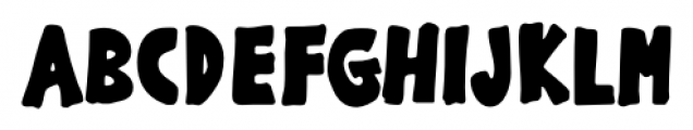 Gargle Condensed Bold Font UPPERCASE