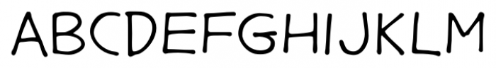 Gargle Extended Regular Font UPPERCASE