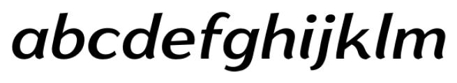 Gaslight Semi Bold Italic Font LOWERCASE