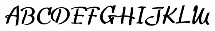 Gaulois Regular Font UPPERCASE