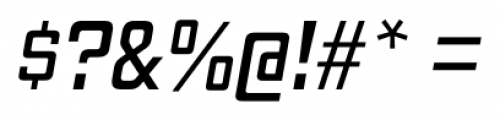 Gaz Italic Font OTHER CHARS