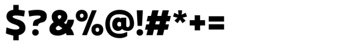 Gabara Sans Extra Black Font OTHER CHARS