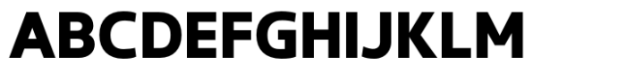Gabara Sans Extra Black Font UPPERCASE