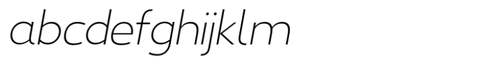 Gabara Sans Extra Light Italic FONT
