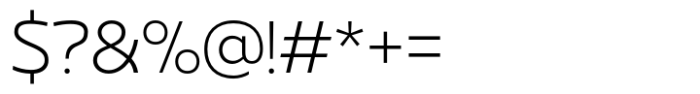 Gabara Sans Light Font OTHER CHARS