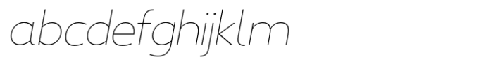 Gabara Sans Thin Italic FONT