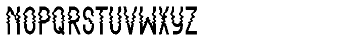Gabby Dreanel Font UPPERCASE