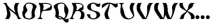 Gaberto Regular Font UPPERCASE