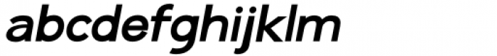 Gabiant Extra Bold Italic Font LOWERCASE