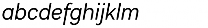 Gabriel Sans Condensed Normal Italic Font LOWERCASE