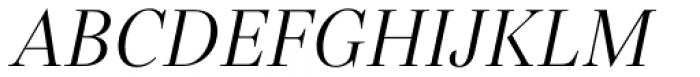 Gabriela Regular Italic Font UPPERCASE