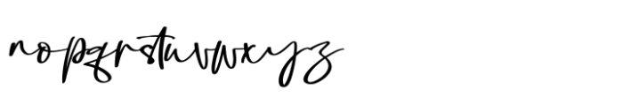 Gabrielle Font LOWERCASE