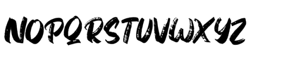 Gabuters Regular Font UPPERCASE