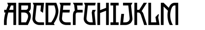 Gacuka Regular Font UPPERCASE