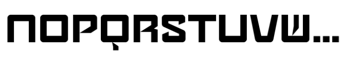 Gadems Font UPPERCASE