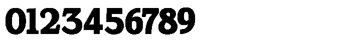 Gadinga Serif Black Condensed Font OTHER CHARS