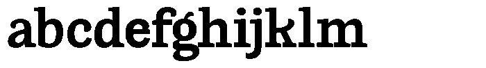 Gadinga Serif Bold Condensed FONT