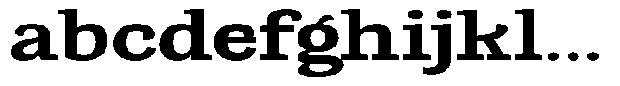 Gadinga Serif Bold Expanded FONT
