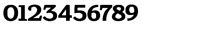 Gadinga Serif Bold Semi Expanded Font OTHER CHARS