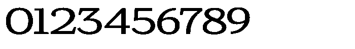 Gadinga Serif Expanded Font OTHER CHARS