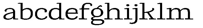 Gadinga Serif Light Expanded FONT