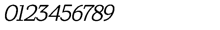 Gadinga Serif Light Italic Semi Condensed Font OTHER CHARS