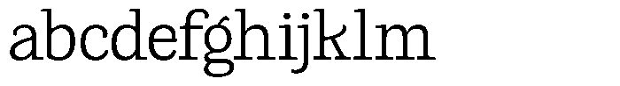 Gadinga Serif Light Semi Condensed FONT