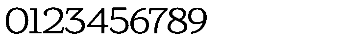 Gadinga Serif Light Semi Expanded Font OTHER CHARS