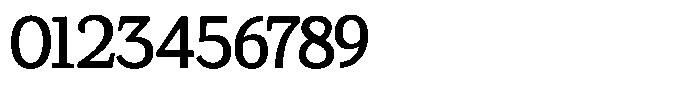 Gadinga Serif Medium Condensed Font OTHER CHARS