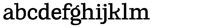 Gadinga Serif Medium Condensed FONT