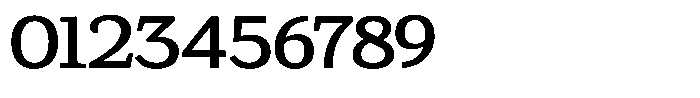 Gadinga Serif Medium Semi Expanded Font OTHER CHARS