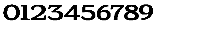 Gadinga Serif Semi Bold Expanded Font OTHER CHARS