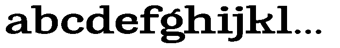 Gadinga Serif Semi Bold Expanded FONT