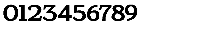 Gadinga Serif Semi Bold Semi Expanded Font OTHER CHARS