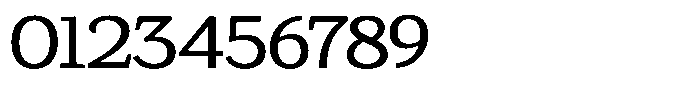 Gadinga Serif Semi Expanded Font OTHER CHARS