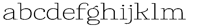 Gadinga Serif Thin Expanded FONT