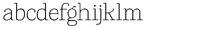 Gadinga Serif Thin Semi Condensed FONT