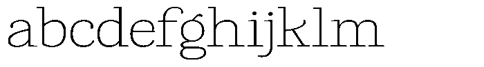 Gadinga Serif Thin Semi Expanded FONT