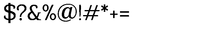 Gadinga Serif Variable Black Font OTHER CHARS