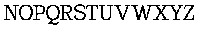 Gadinga Serif Variable Black Font UPPERCASE