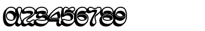 Gadion Extrude Left Font OTHER CHARS