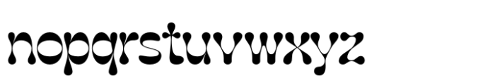 Gadion Regular Font LOWERCASE