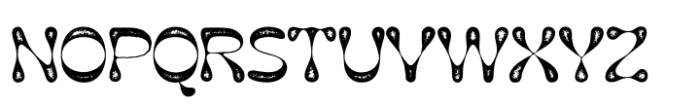 Gadion Stamp Font UPPERCASE