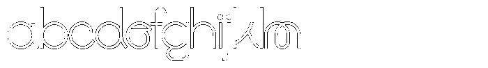 Gaego Outline FONT