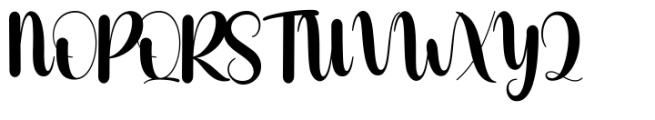 Gaelyn Script Font UPPERCASE