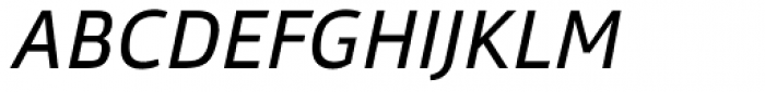 Gafata Regular Italic Font UPPERCASE