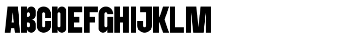 Gafien Regular Font UPPERCASE