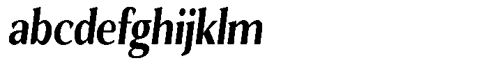 Gafisah Round Black Condensed Slant FONT